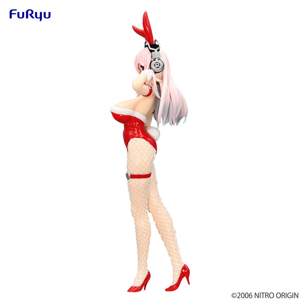 Super Sonico BiCute Bunnies PVC Statue Red Color Ver. 30 cm - Versand: 5-7 Tage nach Bestellung