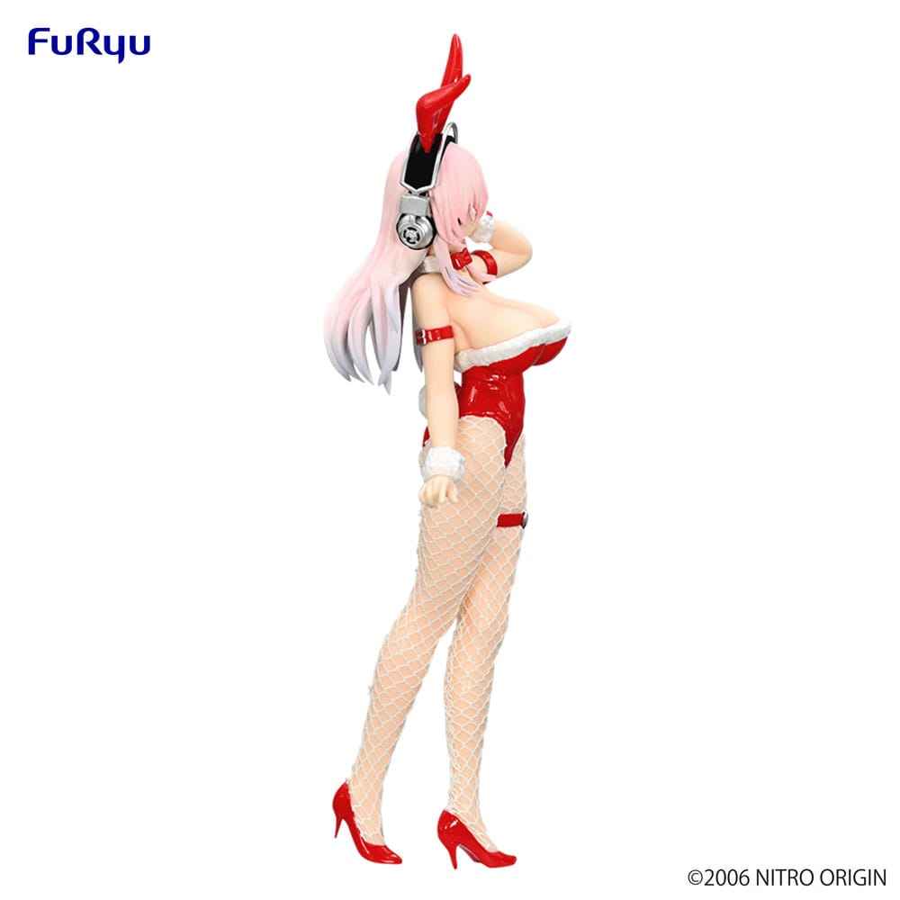 Super Sonico BiCute Bunnies PVC Statue Red Color Ver. 30 cm - Versand: 5-7 Tage nach Bestellung
