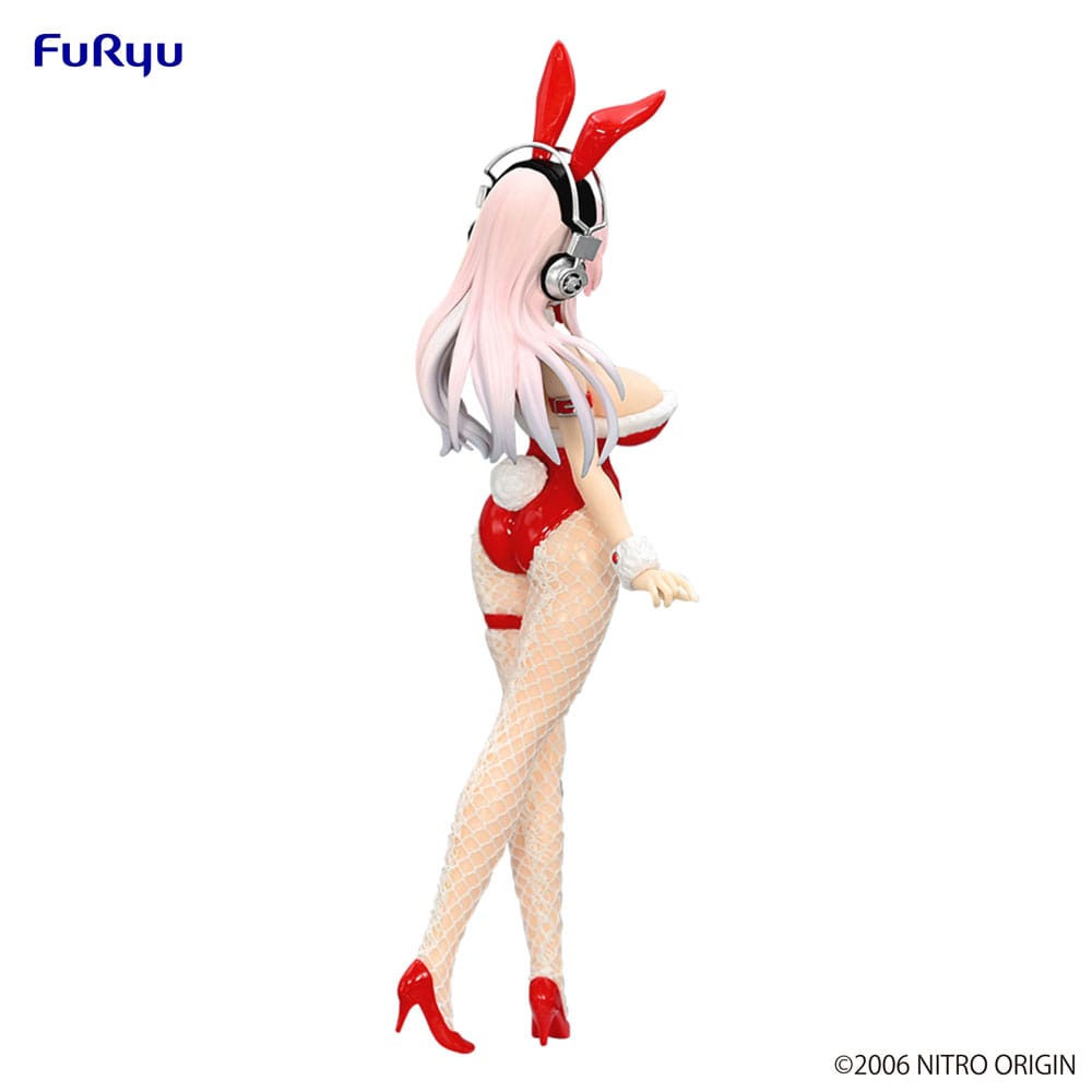 Super Sonico BiCute Bunnies PVC Statue Red Color Ver. 30 cm - Versand: 5-7 Tage nach Bestellung