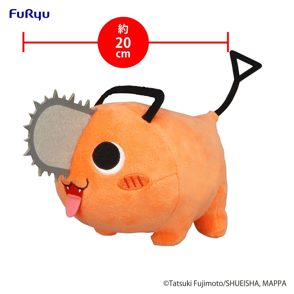 Chainsaw Man Plüschfigur Pochita Tongue 20 cm - Versand: 5-7 Tage nach Bestellung