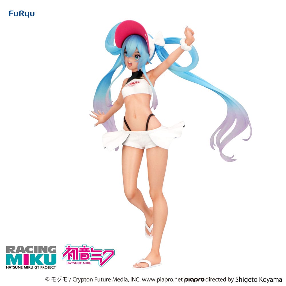 Hatsune Miku GT Project Trio-Try-iT PVC Statue Racing Miku 2024 Summer Holiday Ver. 23 cm - Preorder - ETA: 31.10.2025