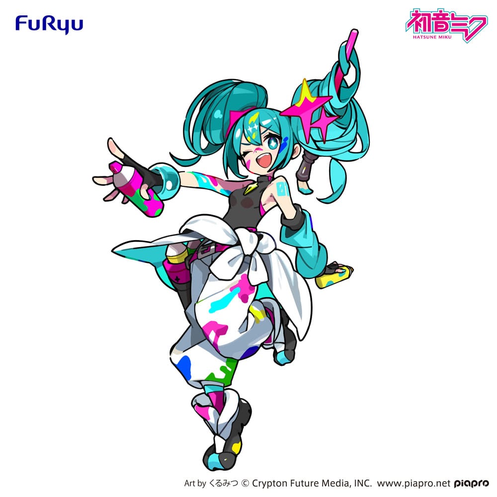 Hatsune Miku Trio-Try-iT PVC Statue Miku Paint Girl 19 cm - Preorder - ETA: 25.11.2025