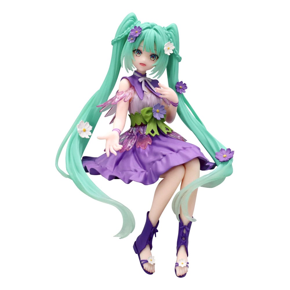 Hatsune Miku Noodle Stopper PVC Statue Flower Fairy Cosmos Purple Color Ver. 14 cm - Preorder - ETA: 25.11.2025