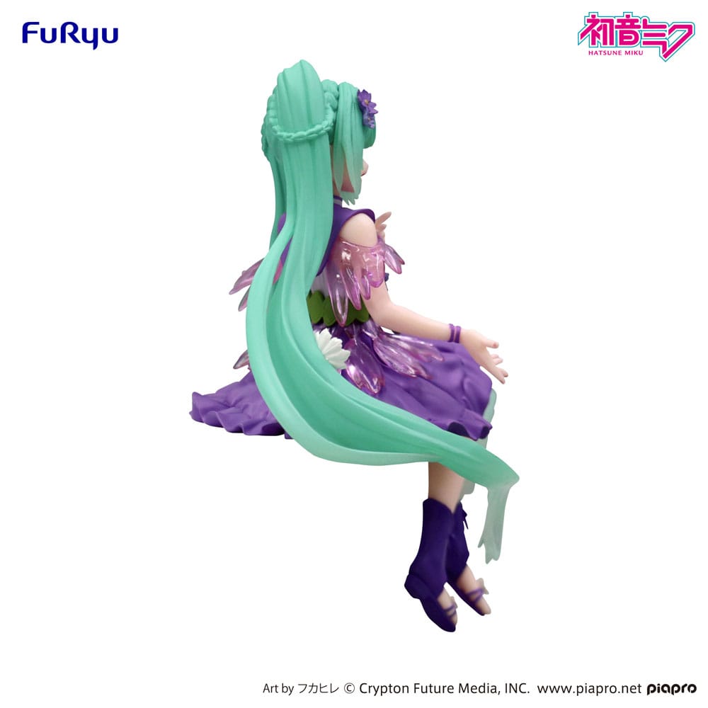 Hatsune Miku Noodle Stopper PVC Statue Flower Fairy Cosmos Purple Color Ver. 14 cm - Preorder - ETA: 25.11.2025