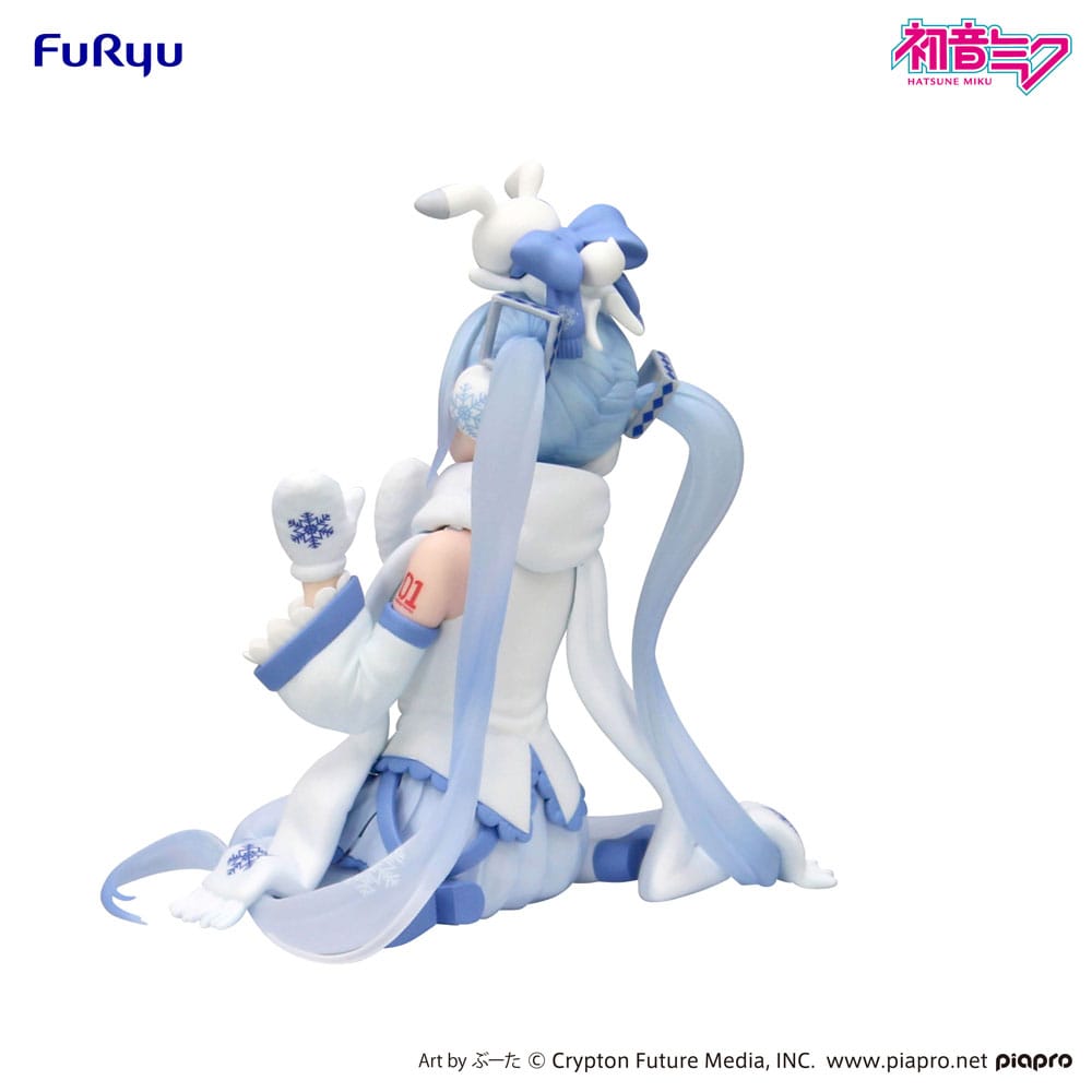Hatsune Miku Noodle Stopper PVC Statue Snow Miku Sky Town 10th Ver. 10 cm - Preorder - ETA: 25.01.2026