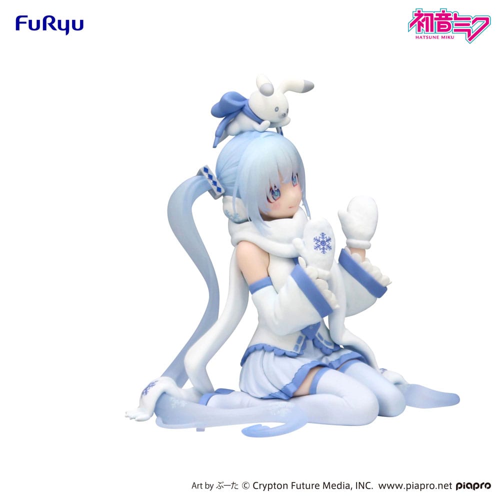Hatsune Miku Noodle Stopper PVC Statue Snow Miku Sky Town 10th Ver. 10 cm - Preorder - ETA: 25.01.2026