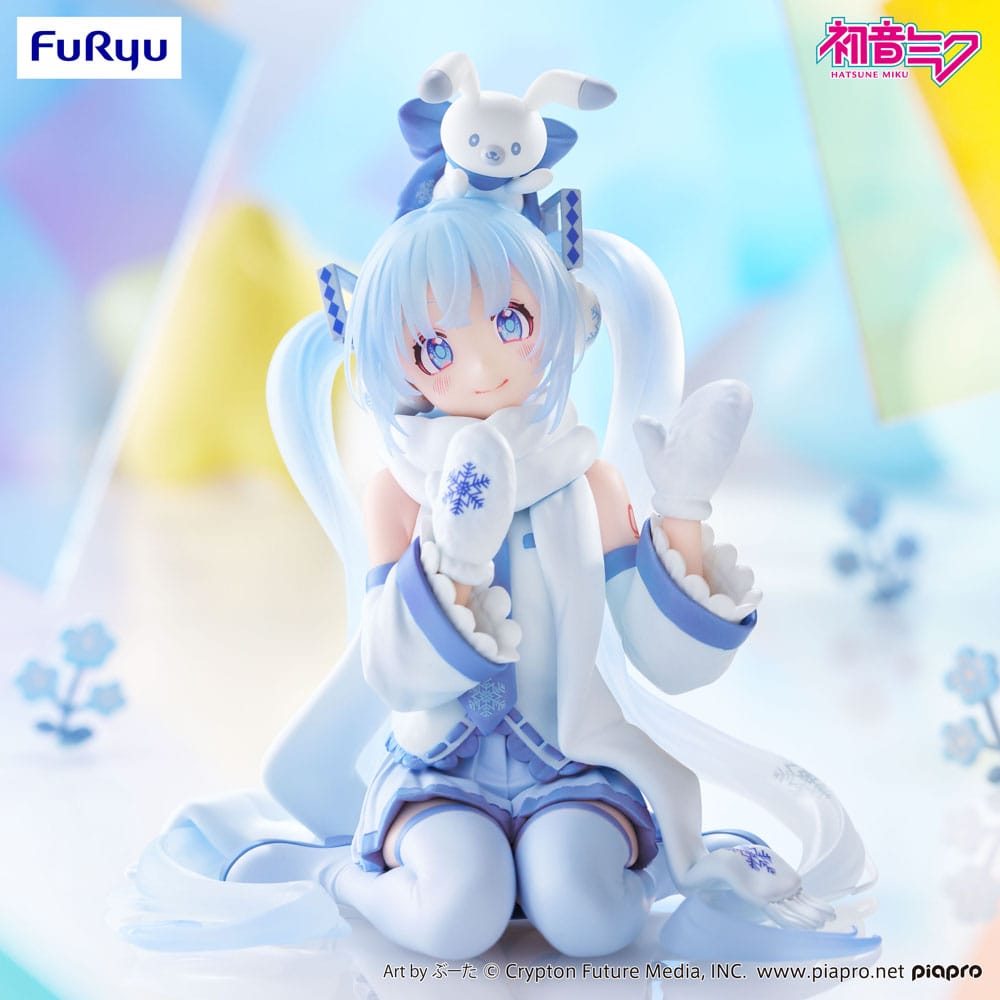 Hatsune Miku Noodle Stopper PVC Statue Snow Miku Sky Town 10th Ver. 10 cm - Preorder - ETA: 25.01.2026