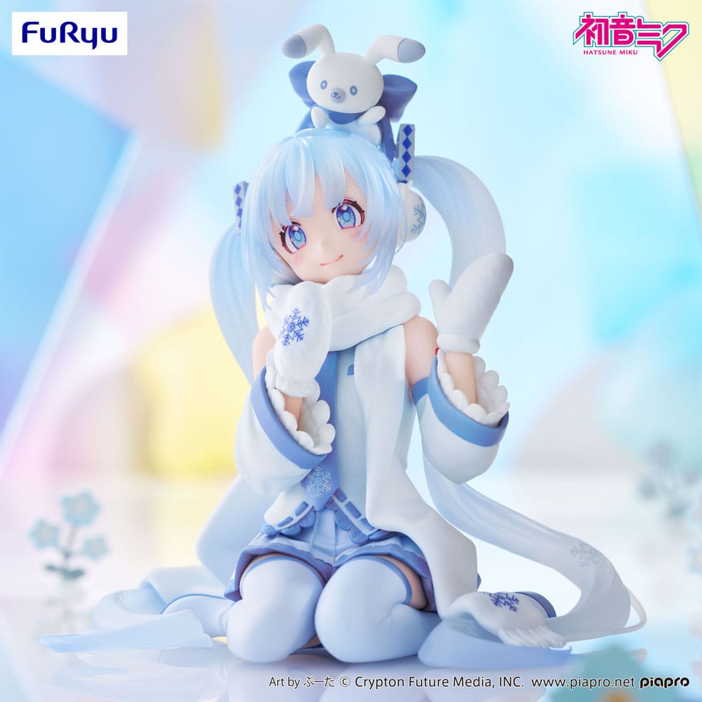 Hatsune Miku Noodle Stopper PVC Statue Snow Miku Sky Town 10th Ver. 10 cm - Preorder - ETA: 25.01.2026