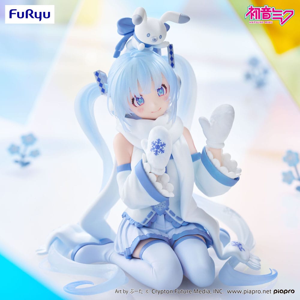Hatsune Miku Noodle Stopper PVC Statue Snow Miku Sky Town 10th Ver. 10 cm - Preorder - ETA: 25.01.2026