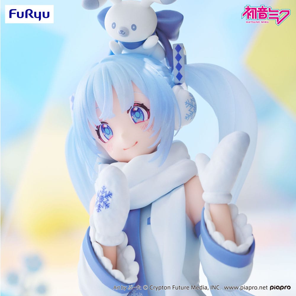 Hatsune Miku Noodle Stopper PVC Statue Snow Miku Sky Town 10th Ver. 10 cm - Preorder - ETA: 25.01.2026