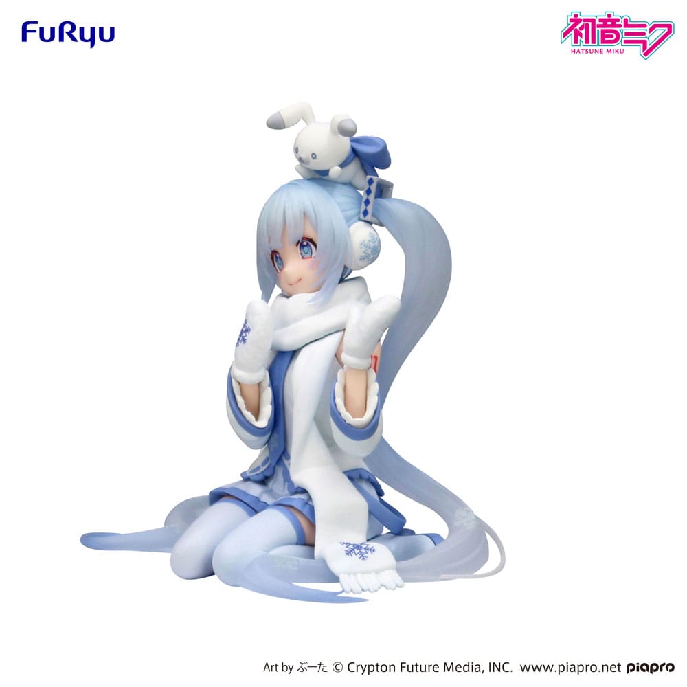 Hatsune Miku Noodle Stopper PVC Statue Snow Miku Sky Town 10th Ver. 10 cm - Preorder - ETA: 25.01.2026