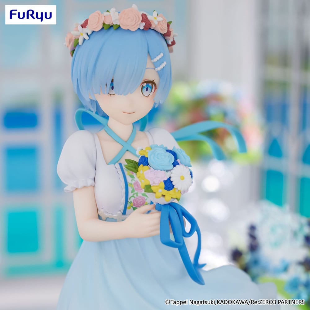 Re:Zero Starting Life in Another World Trio-Try-iT PVC Statue Rem Bridesmaid 21 cm - Versand: 7 Tage nach Bestellung