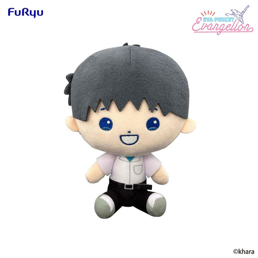 Neon Genesis Evangelion Eva Pocket Plüschfigur Shinji 17 cm - Preorder - ETA: 25.03.2026