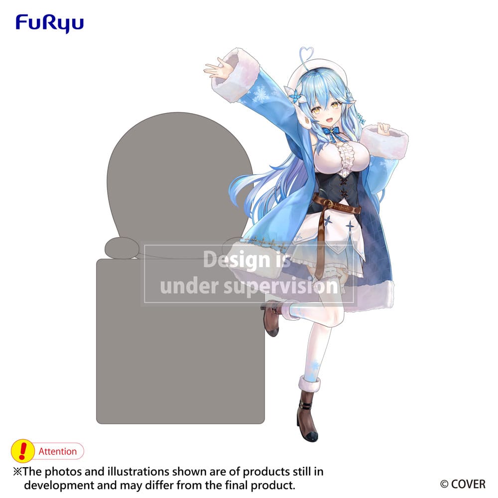 Hololive Production Hikkake PVC Statue Yukihana Lamy 10 cm - Versand: 7 Tage nach Bestellung