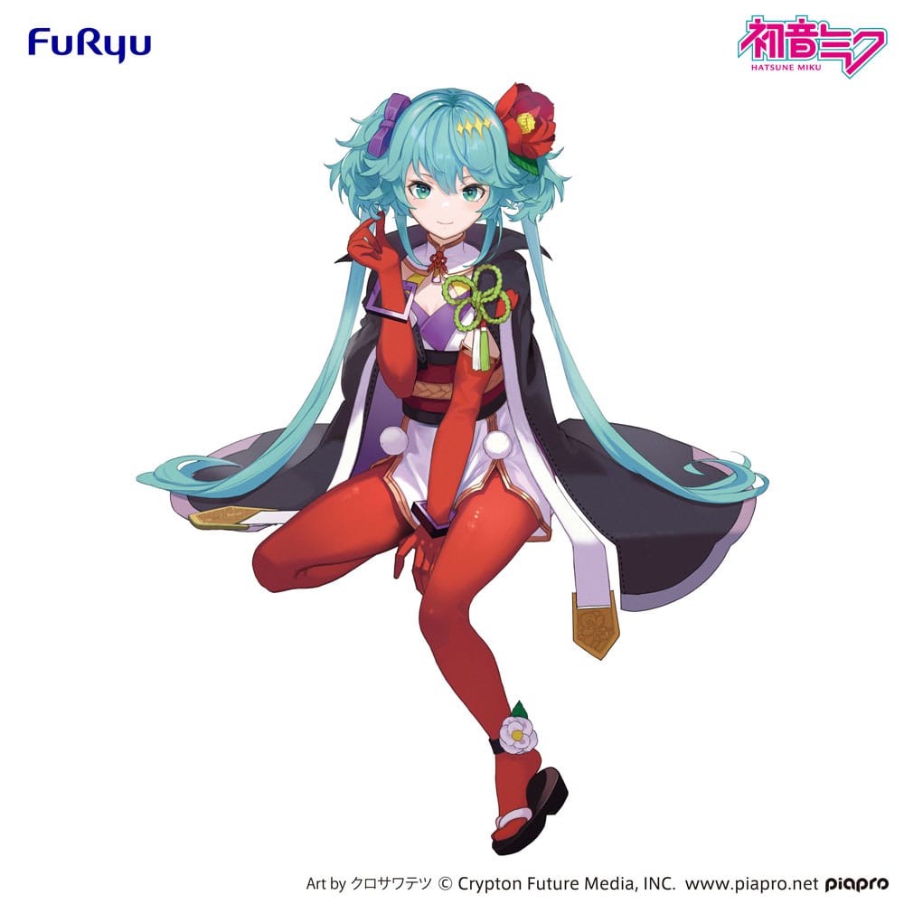 Hatsune Miku Noodle Stopper PVC Statue Flower Fairy Camellia 15 cm - Preorder - ETA: 25.05.2026
