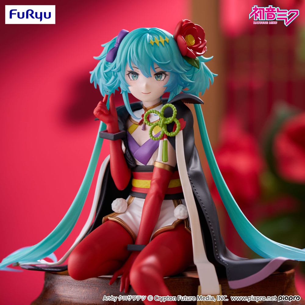 Hatsune Miku Noodle Stopper PVC Statue Flower Fairy Camellia 15 cm - Preorder - ETA: 25.05.2026