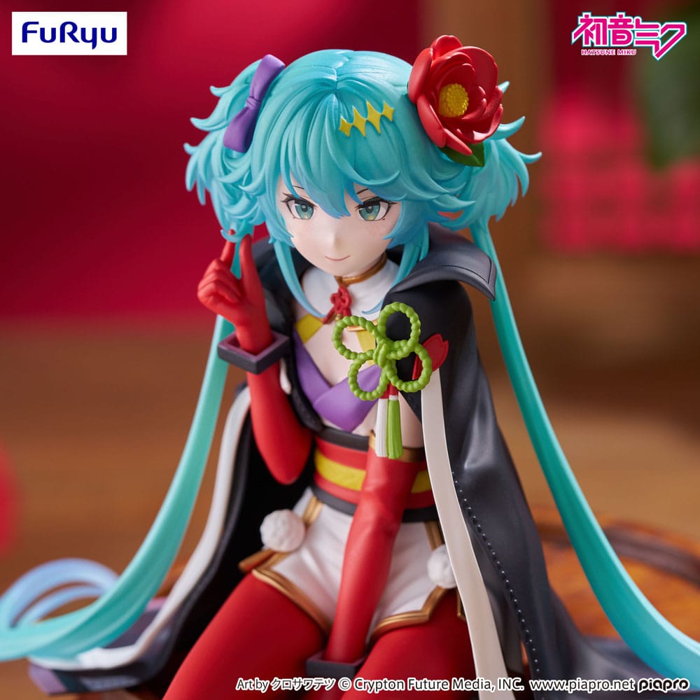 Hatsune Miku Noodle Stopper PVC Statue Flower Fairy Camellia 15 cm - Preorder - ETA: 25.05.2026