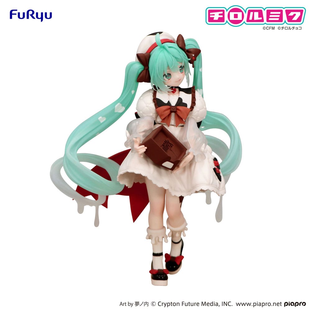 Hatsune Miku x Tirol Choco Trio-Try-iT PVC Statue Hatsune Miku Milk Ver. 18 cm - Preorder - ETA: 25.04.2026