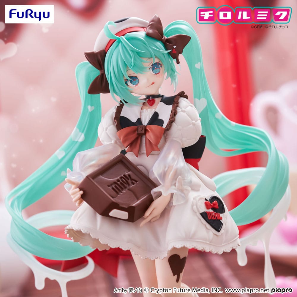 Hatsune Miku x Tirol Choco Trio-Try-iT PVC Statue Hatsune Miku Milk Ver. 18 cm - Preorder - ETA: 25.04.2026