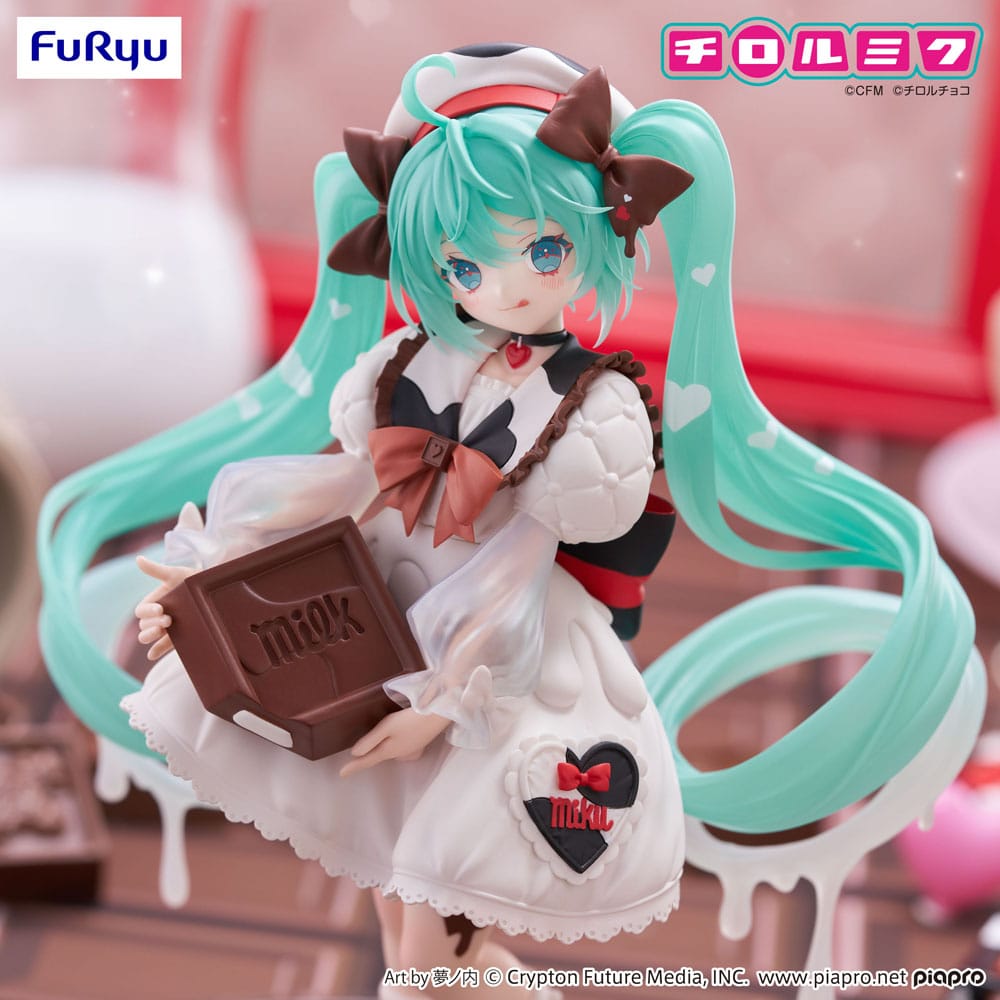 Hatsune Miku x Tirol Choco Trio-Try-iT PVC Statue Hatsune Miku Milk Ver. 18 cm - Preorder - ETA: 25.04.2026
