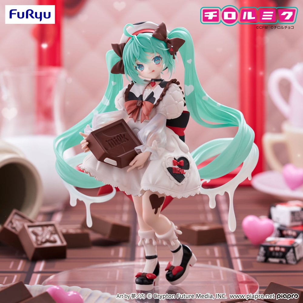 Hatsune Miku x Tirol Choco Trio-Try-iT PVC Statue Hatsune Miku Milk Ver. 18 cm - Preorder - ETA: 25.04.2026