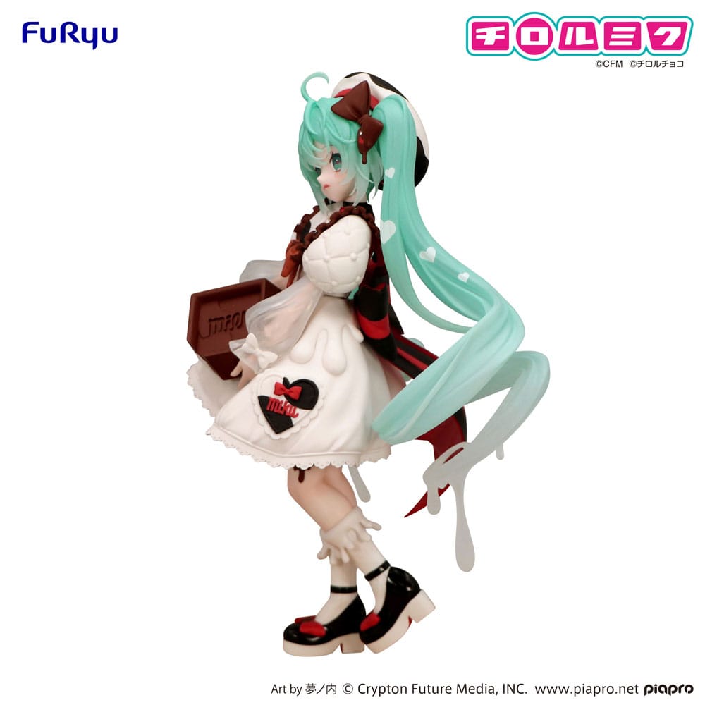 Hatsune Miku x Tirol Choco Trio-Try-iT PVC Statue Hatsune Miku Milk Ver. 18 cm - Preorder - ETA: 25.04.2026