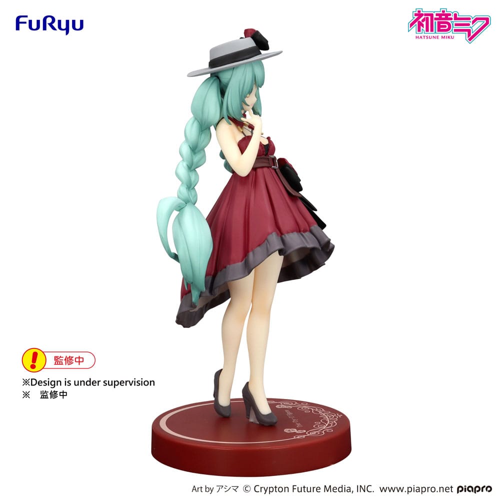Hatsune Miku Trio-Try-iT PVC Statue Hatsune Miku Outing Dress Red Color Ver. 19 cm - Preorder - ETA: 25.06.2026