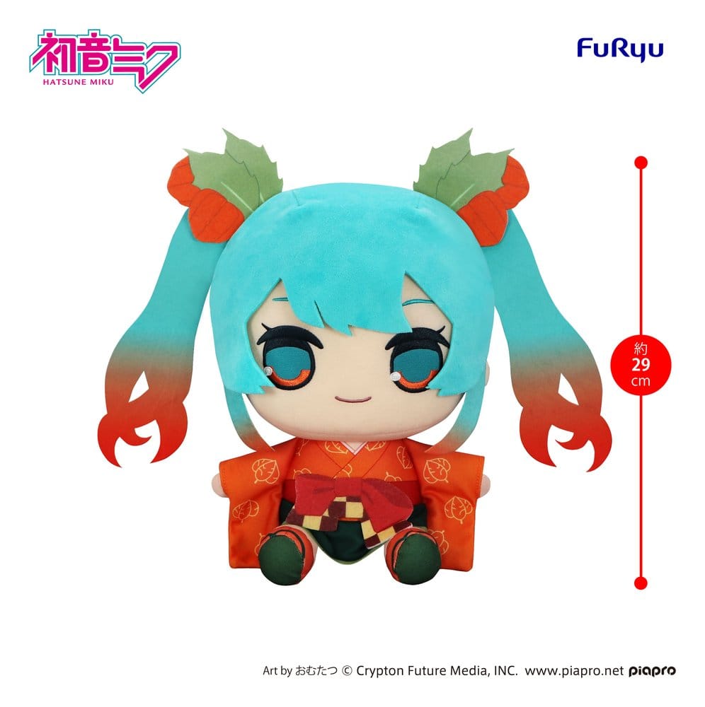 Hatsune Miku Kyurumaru Big Plüschfigur Flower Fairy Winter Cherry Ver. 29 cm - Preorder - ETA: 25.09.2026