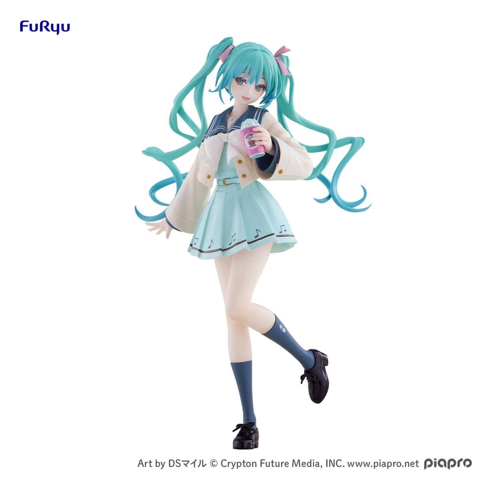 Hatsune Miku Sweet School Life PVC Figur Pure Version 18 cm - Preorder - ETA: 25.01.2027