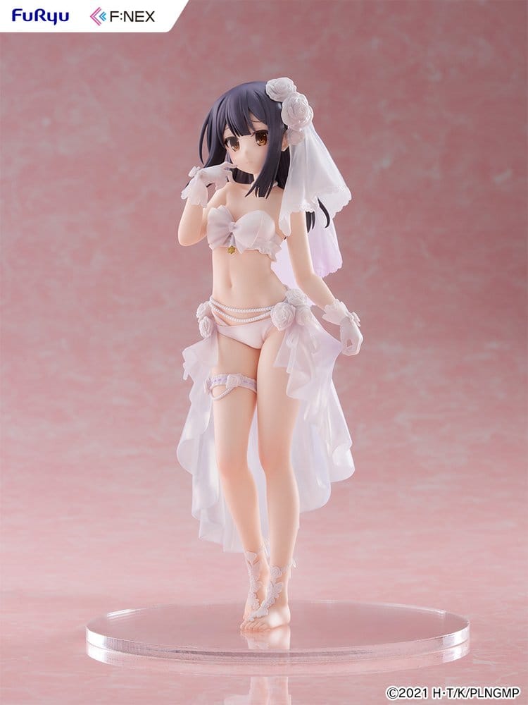 Fate/kaleid liner Prisma Illya: Licht - The Nameless Girl F:NEX PVC Figur 1/7 Miyu Edelfelt Wedding Swimsuit Ver. 21 cm - Preorder - ETA: 25.03.2027