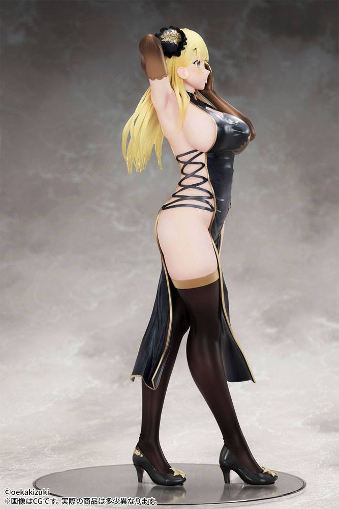 Original Character Statue 1/7 China Girl Black Ver. Illustrated by Oekakizuki 20 cm - Versand: 5-7 Tage nach Bestellung