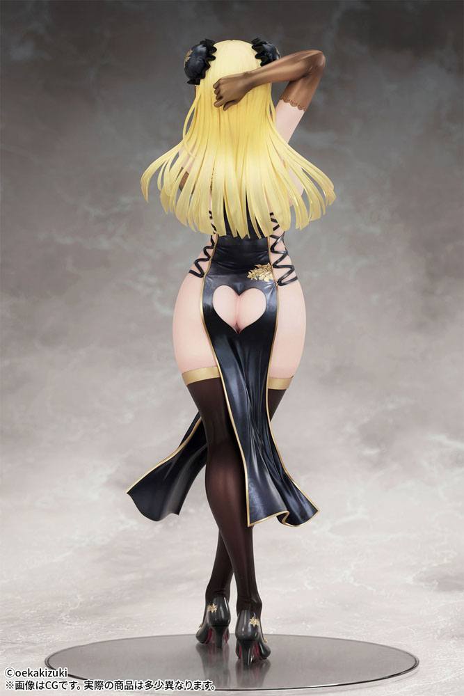 Original Character Statue 1/7 China Girl Black Ver. Illustrated by Oekakizuki 20 cm - Versand: 5-7 Tage nach Bestellung