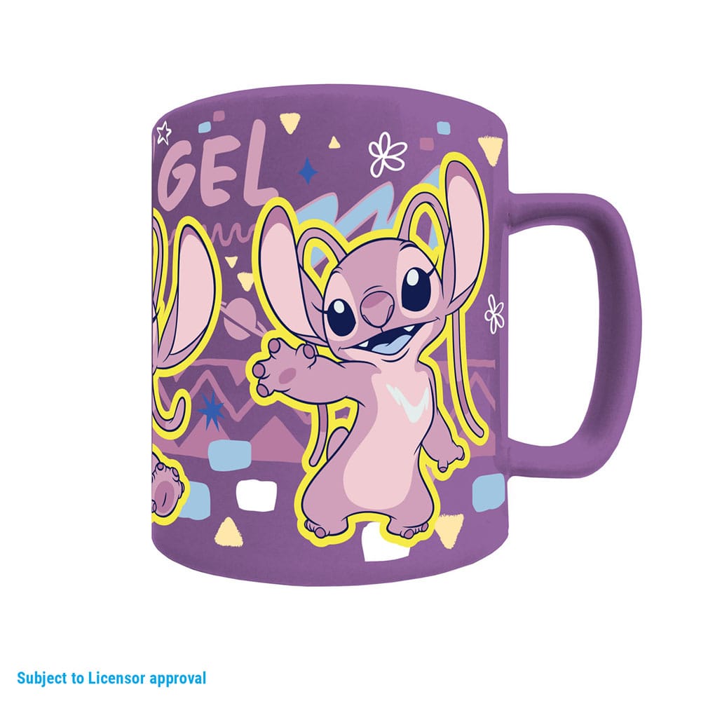 Lilo & Stitch Fuzzy Tasse Angel - Versand: 7 Tage nach Bestellung