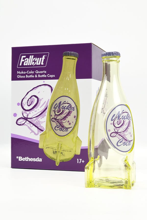 Fallout Botlle Series Glass Bottle & Cap Nuka Quartz - Preorder - ETA: 01.10.2025