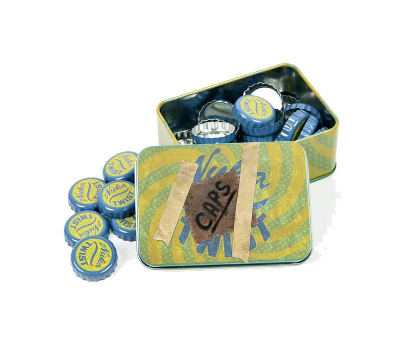 Fallout Bottle Caps Series Replik Collectib Tin - Preorder - ETA: 25.11.2025