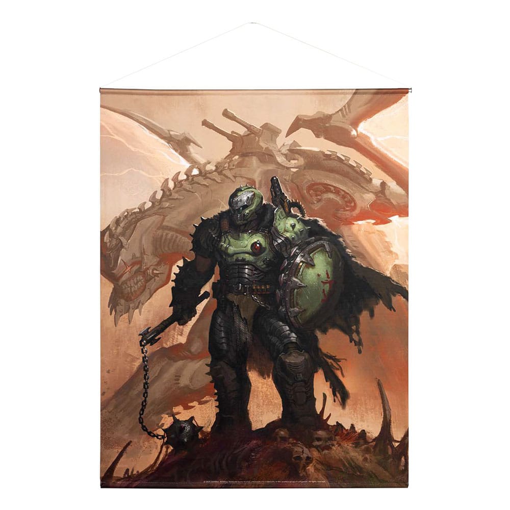 Doom The Dark Ages Poster Canvas Concept Art - Preorder - ETA: 07.01.2026