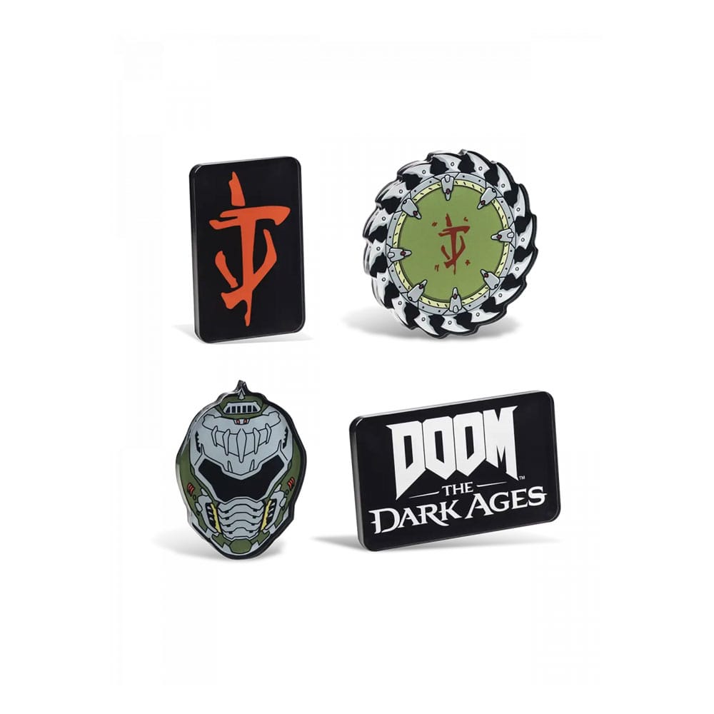 Doom The Dark Ages Magnet-Set Icons - Versand: 5-7 Tage nach Bestellung