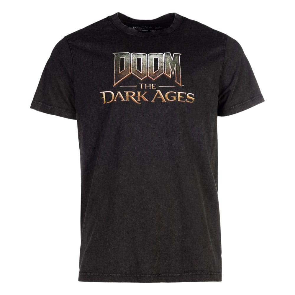 Doom The Dark Ages T-Shirt Logo Washed Out Größe XL - Versand: 7 Tage nach Bestellung