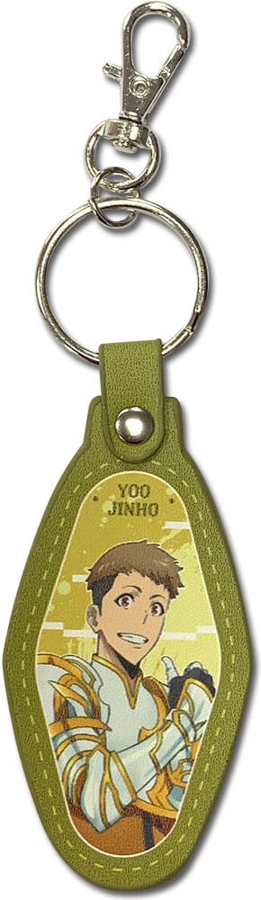 Solo Leveling Leder Schlüsselanhänger Yoo Jinho - Versand: 7 Tage nach Bestellung