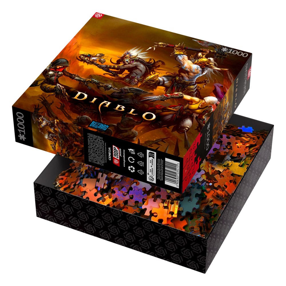 Diablo Gaming Puzzle Heroes Battle (1000 Teile) - Versand: 5-7 Tage nach Bestellung