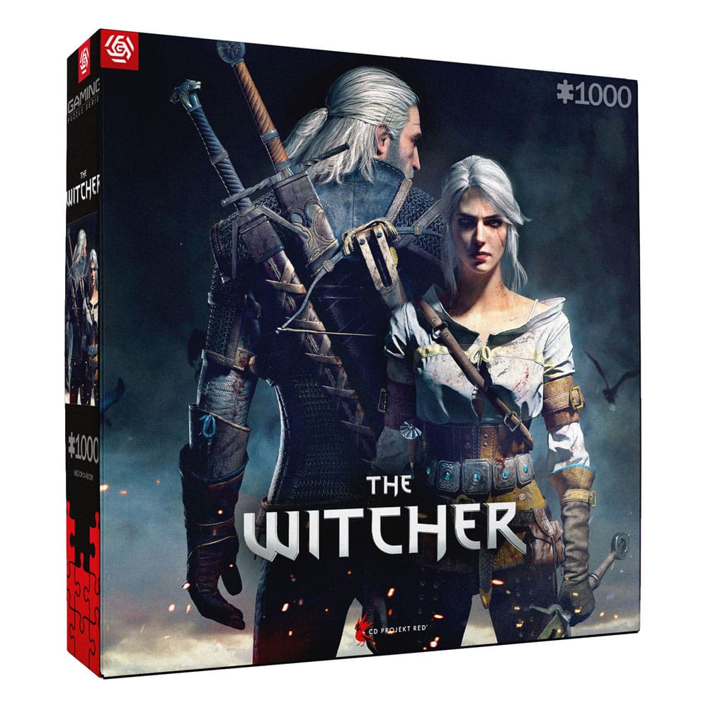 The Witcher Gaming Puzzle Geralt & Ciri (1000 Teile) - Versand: 5-7 Tage nach Bestellung