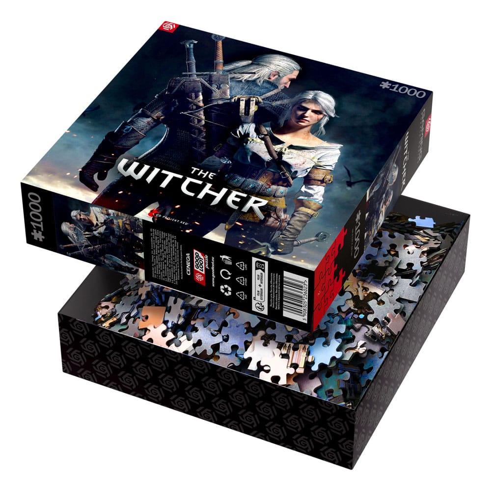 The Witcher Gaming Puzzle Geralt & Ciri (1000 Teile) - Versand: 5-7 Tage nach Bestellung