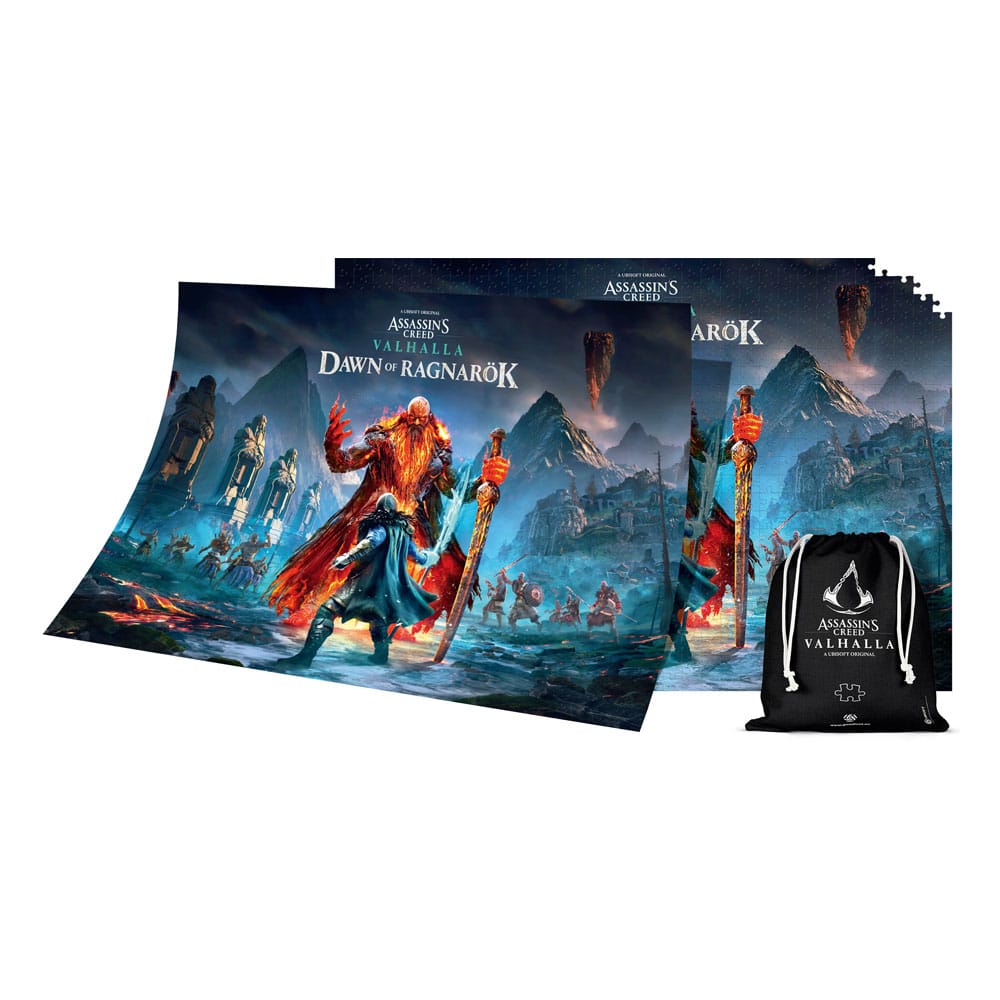 Assassin's Creed Valhalla Premium Puzzle Dawn of Ragnarok (1000 Teile) - Versand: 5-7 Tage nach Bestellung