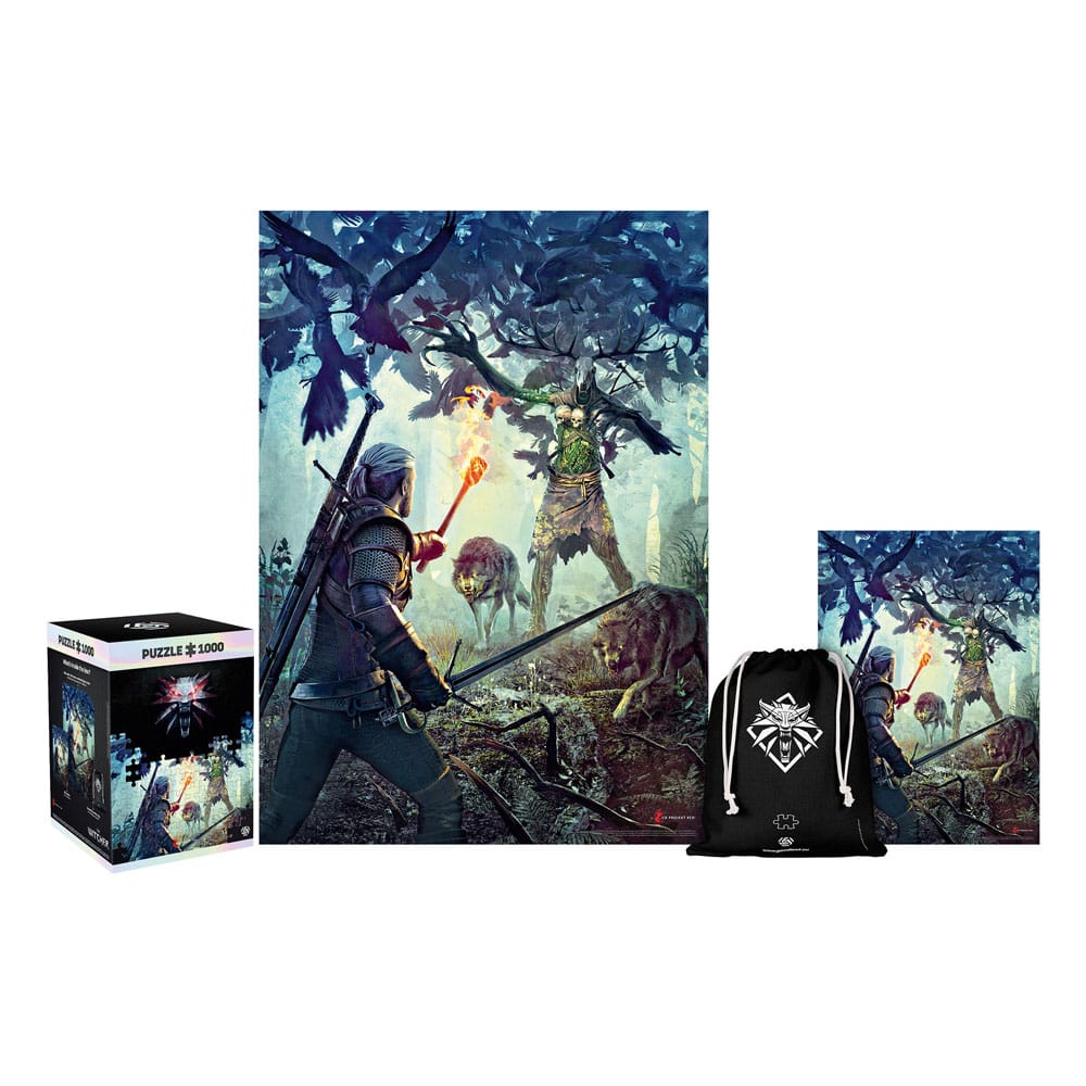 The Witcher Premium Puzzle Leshen (1000 Teile) - Versand: 5-7 Tage nach Bestellung