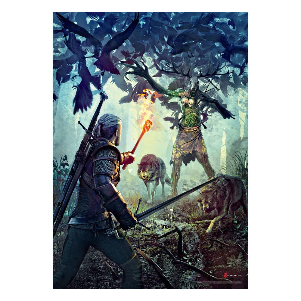 The Witcher Premium Puzzle Leshen (1000 Teile) - Versand: 5-7 Tage nach Bestellung