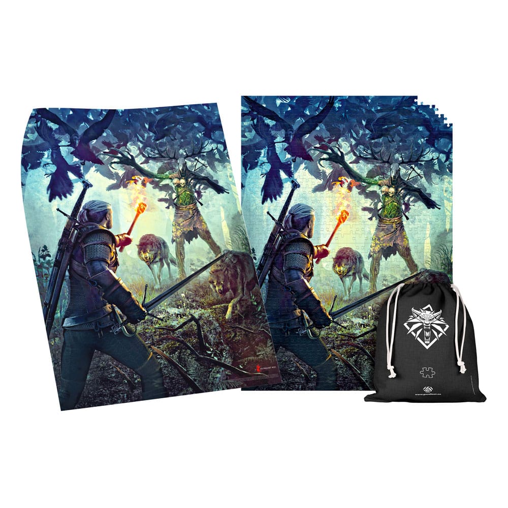 The Witcher Premium Puzzle Leshen (1000 Teile) - Versand: 5-7 Tage nach Bestellung