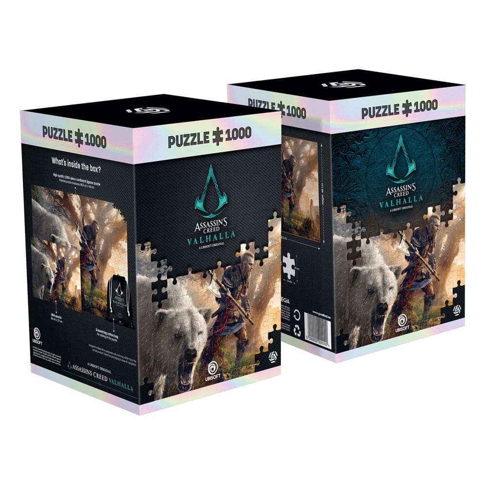 Assassin's Creed Valhalla Premium Puzzle Eivor & Polar Bear (1000 Teile) - Versand: 5-7 Tage nach Bestellung