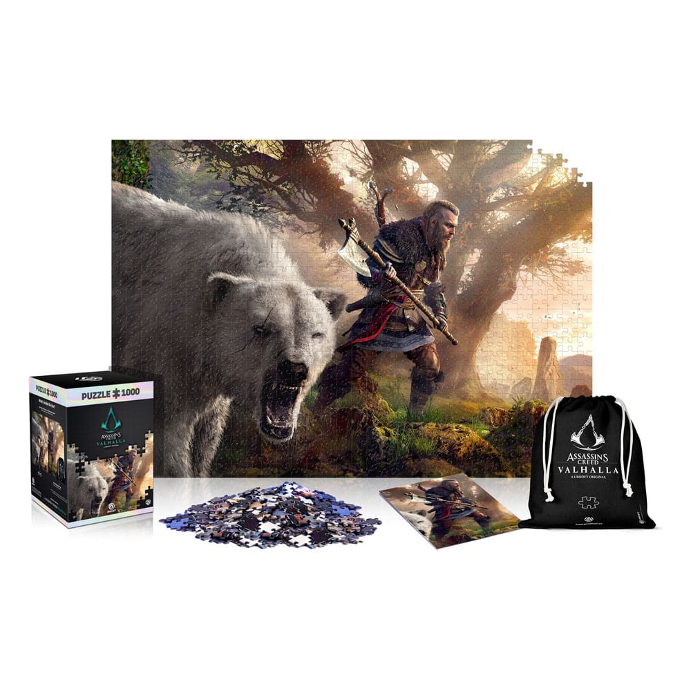 Assassin's Creed Valhalla Premium Puzzle Eivor & Polar Bear (1000 Teile)                  - Versand: 5-7 Tage nach Bestellung