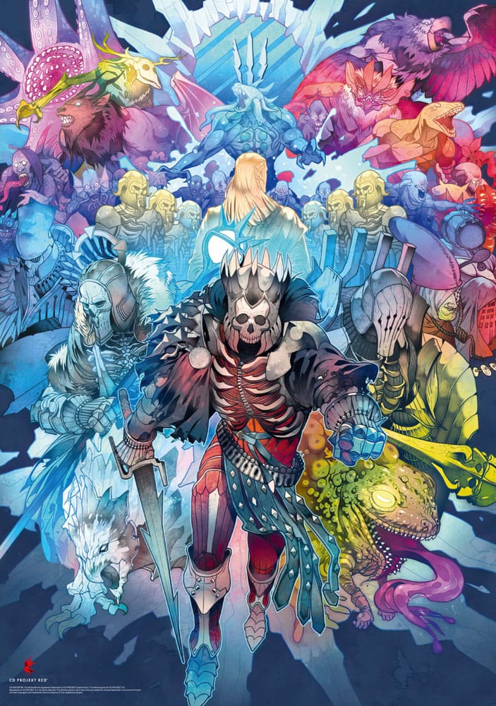 The Witcher Gaming Puzzle Monster Faction (500 Teile) - Versand: 5-7 Tage nach Bestellung