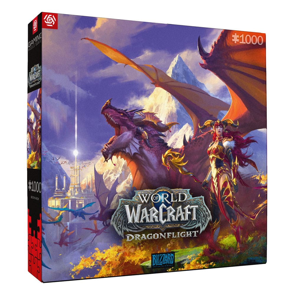 World of Warcraft Gaming Puzzle Dragonflight Alexstrasza (1000 Teile) - Versand: 5-7 Tage nach Bestellung